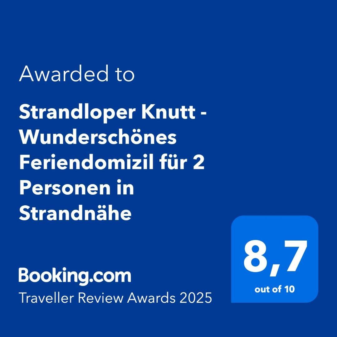 Strandloper Knutt - Wunderschoenes Feriendomizil Fuer 2 Personen In Strandnaehe Wangerooge Zewnętrze zdjęcie